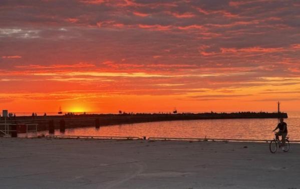 Apartmán Widok Na Morze Ujście-Darłowskie Exteriér fotografie